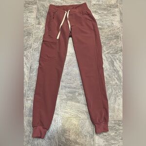 Figs Maroon Track Pants